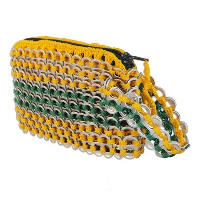 Alternate image for Soda pop-top wristlet bag Brazilian Spark