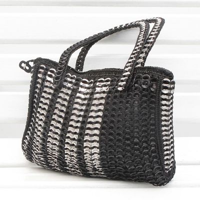 Alternate image for Recycled Aluminum Soda Pop-Top Handbag from Brazil Chic Traveler