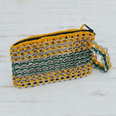 Alternate image for Soda pop-top wristlet bag Brazilian Spark