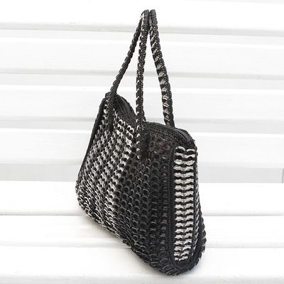 Alternate image for Recycled Aluminum Soda Pop-Top Handbag from Brazil Chic Traveler