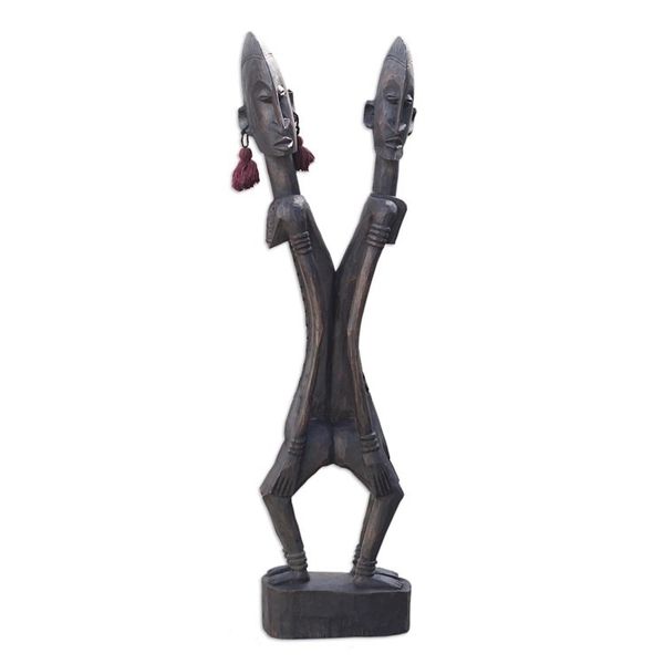 Alternate image for Wood sculpture Dogon Man and Wife