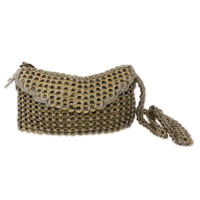 Alternate image for Recycled Soda Pop Top Shoulder Bag from Brazil Golden Creativity