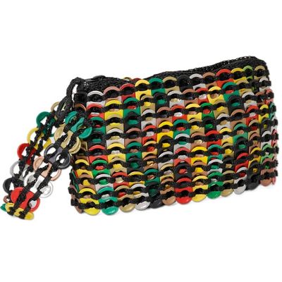 Alternate image for Eco-Friendly Zippered Colorful Soda Pop-Top Cosmetic Bag Eco-Routine