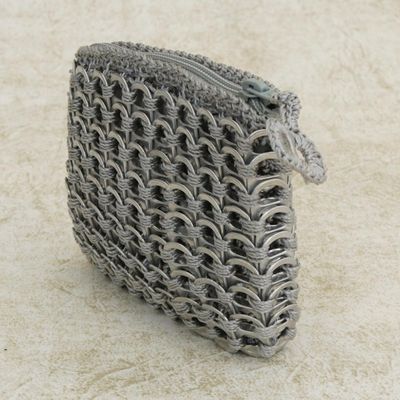 Alternate image for Soda pop-top coin purse Gray Style