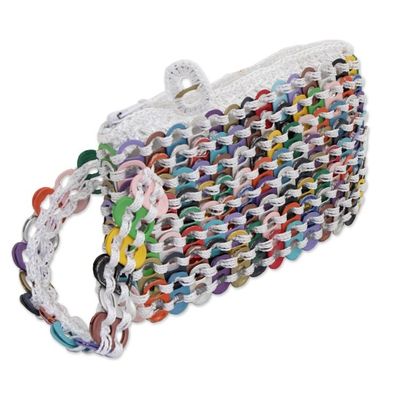 Alternate image for Multicolored Aluminum Soda Pop-Top Wristlet from Brazil Fashionable Colors