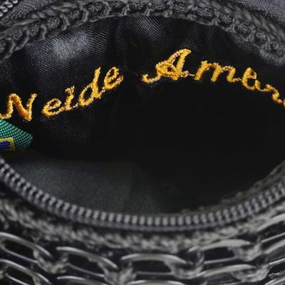 Alternate image for Black Soda Pop Top Change Purse from Brazil Black Recycled Chic