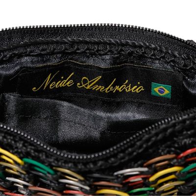 Alternate image for Eco-Friendly Zippered Colorful Soda Pop-Top Cosmetic Bag Eco-Routine