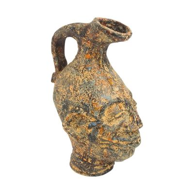 Alternate image for Handmade Decorative Ceramic Sculpture Jug Head IV