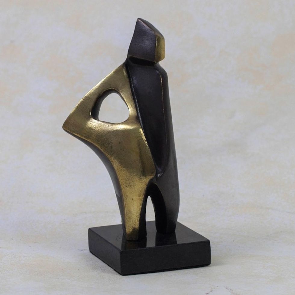 Bronze sculpture 'Warrior'