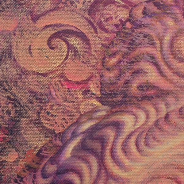Alternate image for Acrylic on Canvas Painting of Hellenistic Buddha Buddha Vision