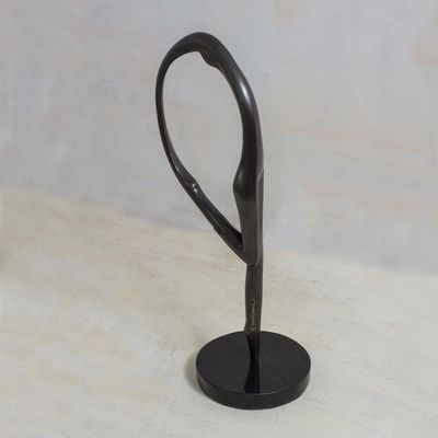 Alternate image for Bronze Female Form Sculpture from Brazil Feminine Spirit