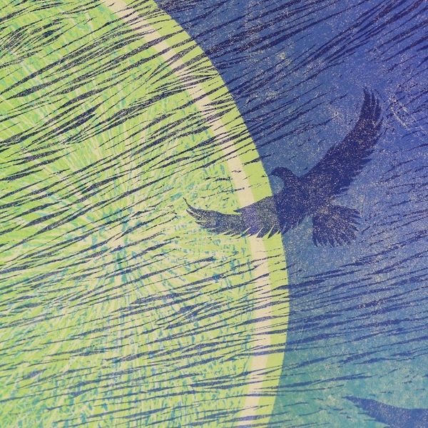 Alternate image for Signed Blue Moonlight Print from Thailand Nighttime I