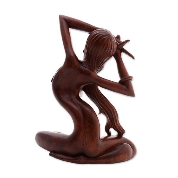 Alternate image for Wood statuette Graceful Indah