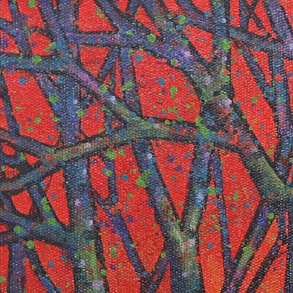 Alternate image for Signed Acrylic Tree Painting Dry Up