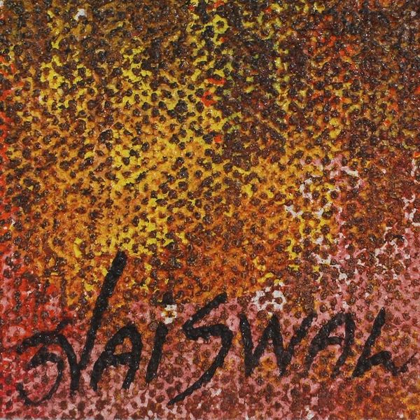 Alternate image for Expressionist Angular Painting of Faces from India Pure Love