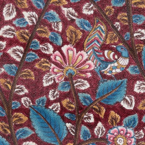 Alternate image for Original Nature-Themed Kalamkari Painting Natures Smile