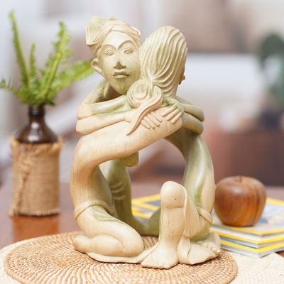 Alternate image for Wood sculpture Whirlwind of Love