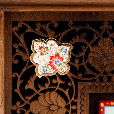 Alternate image for Painting in Traditional Uzbek Lacquer Miniature Art Style Caravan II