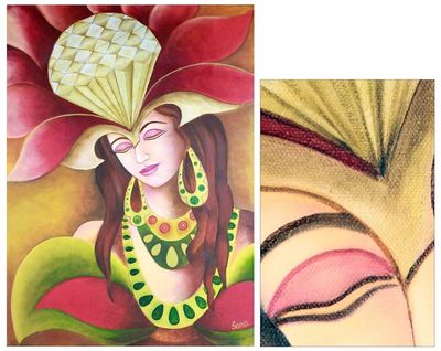 Alternate image for Expressionist Portrait Painting Enlightened III