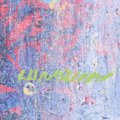 Alternate image for Abstract Painting from Thai Artist Autumn Before Winter