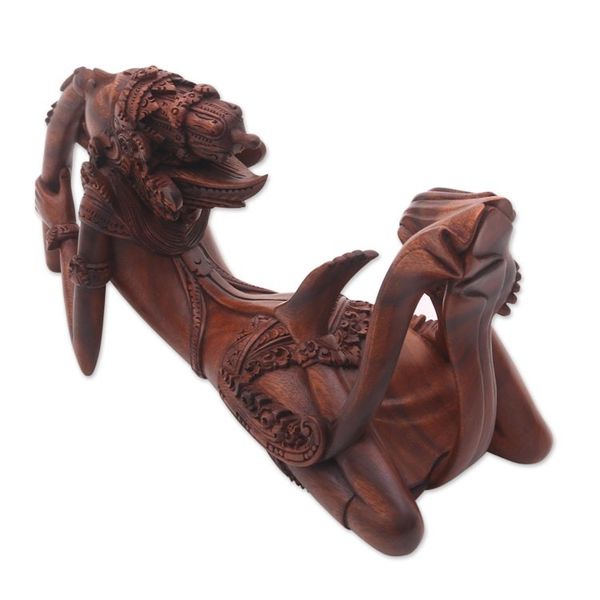 Alternate image for Hand Carved Cultural Sculpture Flute Player