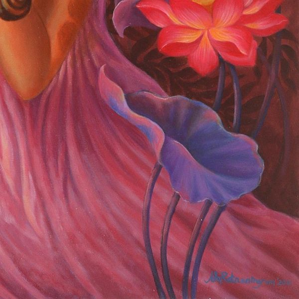 Alternate image for Acrylic Music Painting on Canvas 2021 Afternoon Symphony