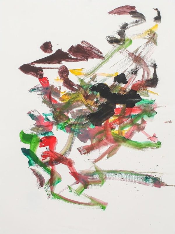Alternate image for Busy Authentic Elephant Art Painting from Thailand Racing Team