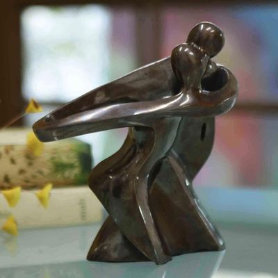 Alternate image for Romantic Bronze Sculpture Dance With Me