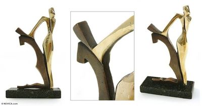 Alternate image for Bronze sculpture Caresses