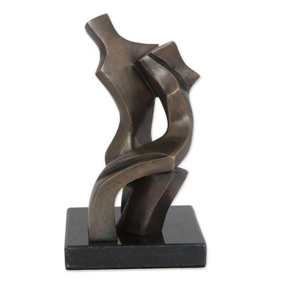 Alternate image for Signed Fine Art Abstract Sculpture from Brazil Comfort III