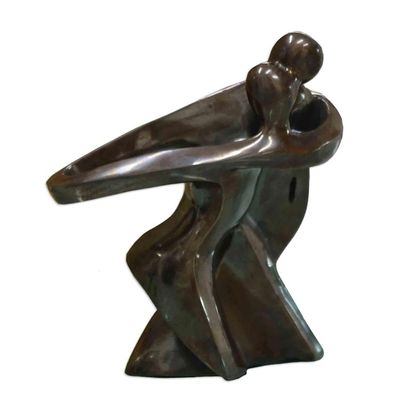Alternate image for Romantic Bronze Sculpture Dance With Me