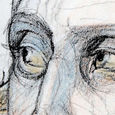 Alternate image for Impressionist Graphite Portrait of Renaissance Noblewoman Memories