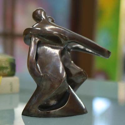 Alternate image for Romantic Bronze Sculpture Dance With Me