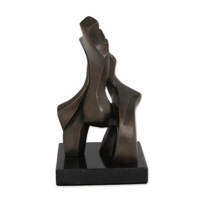 Alternate image for Signed Fine Art Abstract Sculpture from Brazil Comfort III