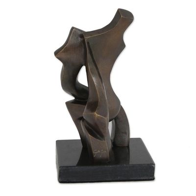 Alternate image for Signed Fine Art Abstract Sculpture from Brazil Comfort III