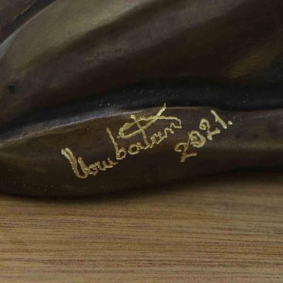 Alternate image for Limited-Edition Bronze Angel Sculpture Angel of Light II