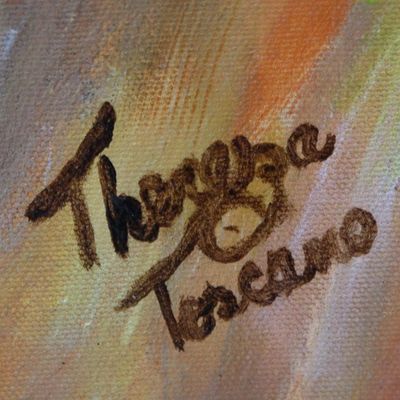 Alternate image for Paris Scene Acrylic Painting Festive Paris