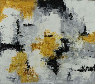 Image for Original Brazilian Abstract Modern Painting Abstract III