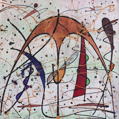 Alternate image for Abstract Expressionist Acrylic Painting Festival on Apotheosis