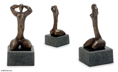Alternate image for Bronze sculpture Small Modern Woman