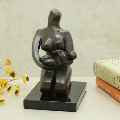 Alternate image for Inspirational Semi-Abstract Bronze Sculpture on Granite Base Accomplishment