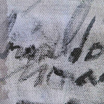 Alternate image for Multicolor Abstract Painting of a Rio Neighborhood Abstract Favela