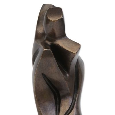 Alternate image for Romantic Bronze Fine Art Sculpture from Brazil Romance