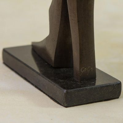 Alternate image for Bronze sculpture Encounter