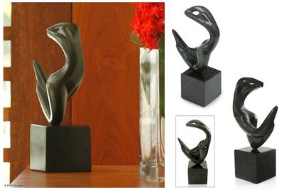 Alternate image for Bronze sculpture Renaissance Madonna II