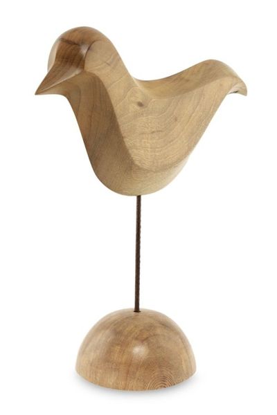 Alternate image for Signed Brazilian Bird Sculpture Dove of Peace