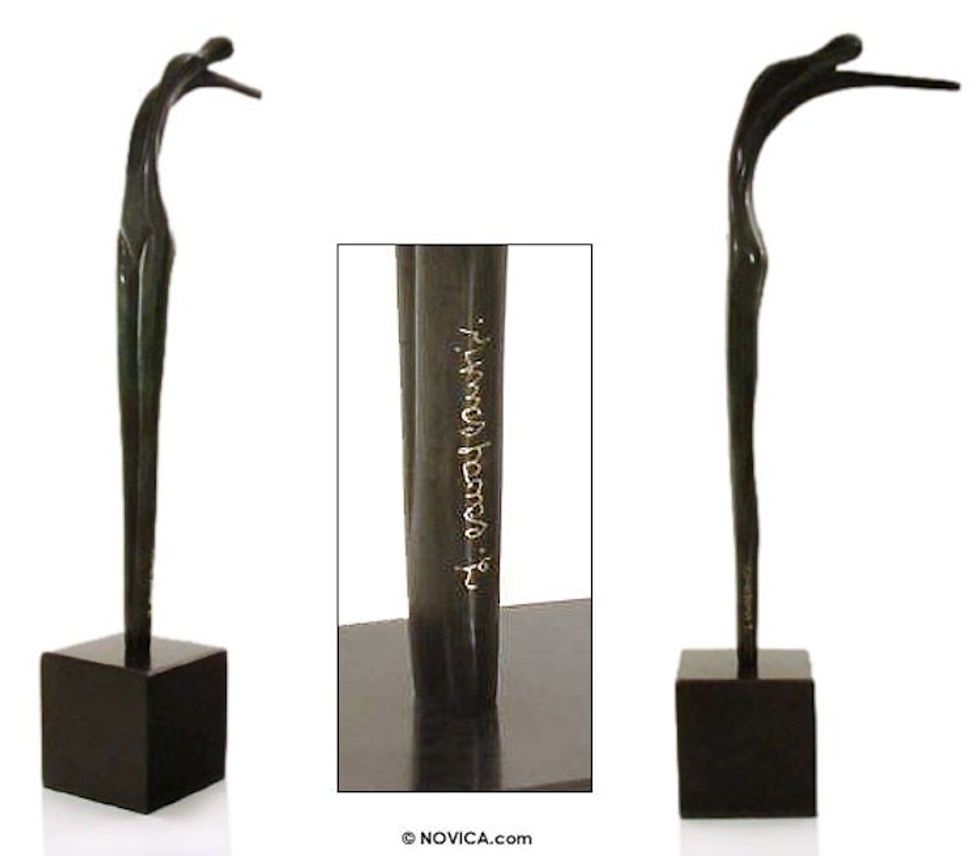 Bronze sculpture 'Seduction'