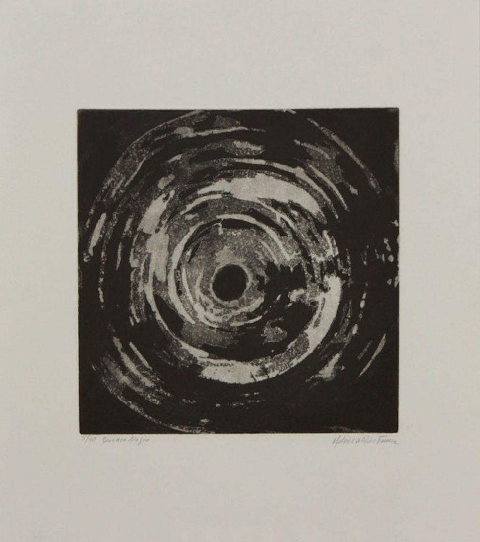 Brazilian Art Limited Edition Signed Original Print 'Black Hole'