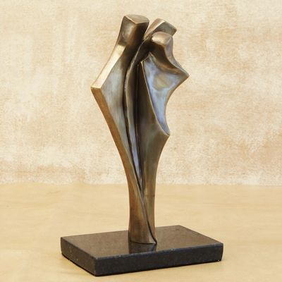 Alternate image for Original Abstract Bronze Sculpture Trilogy