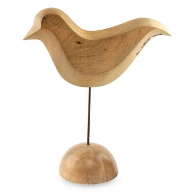 Alternate image for Signed Brazilian Bird Sculpture Dove of Peace